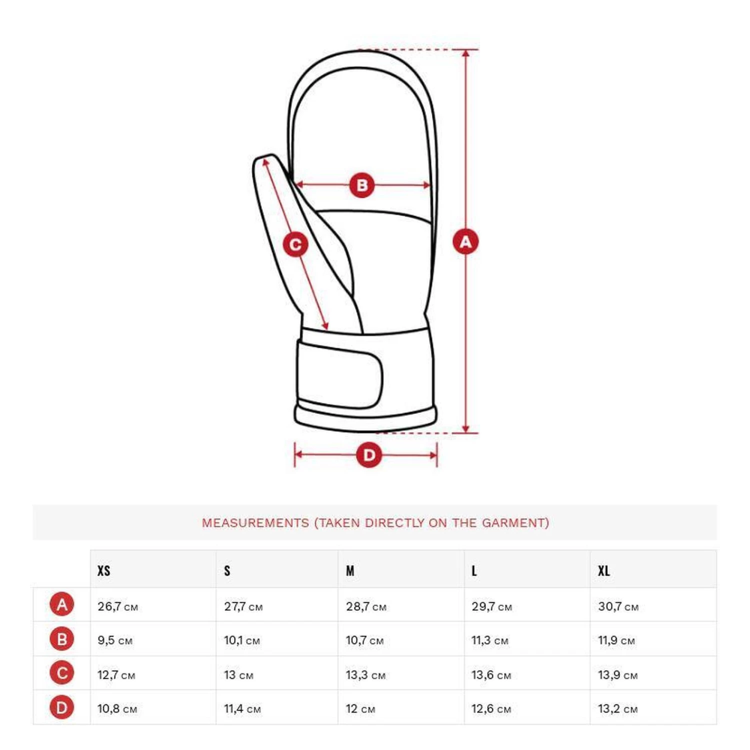 Wanten Wintersport SIROKO Pitztal White Zwart Heren 5 Wanten Wintersport SIROKO Pitztal White Zwart Heren - Afbeelding 5