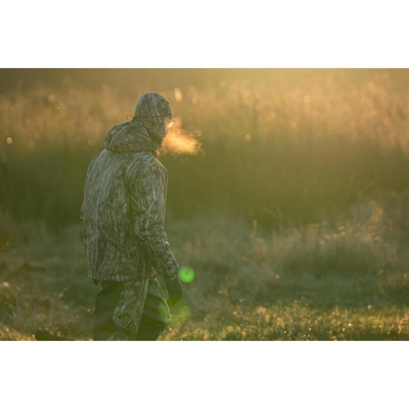 Warme En Winddichte Jagersjas 100 Moerascamouflage 14 Warme En Winddichte Jagersjas 100 Moerascamouflage - Afbeelding 14