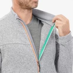 Quechua Warme Fleece Wandeljas Voor Heren SH100 -Trend Kledij Verkoop warme fleece wandeljas heren sh100 x warm 6