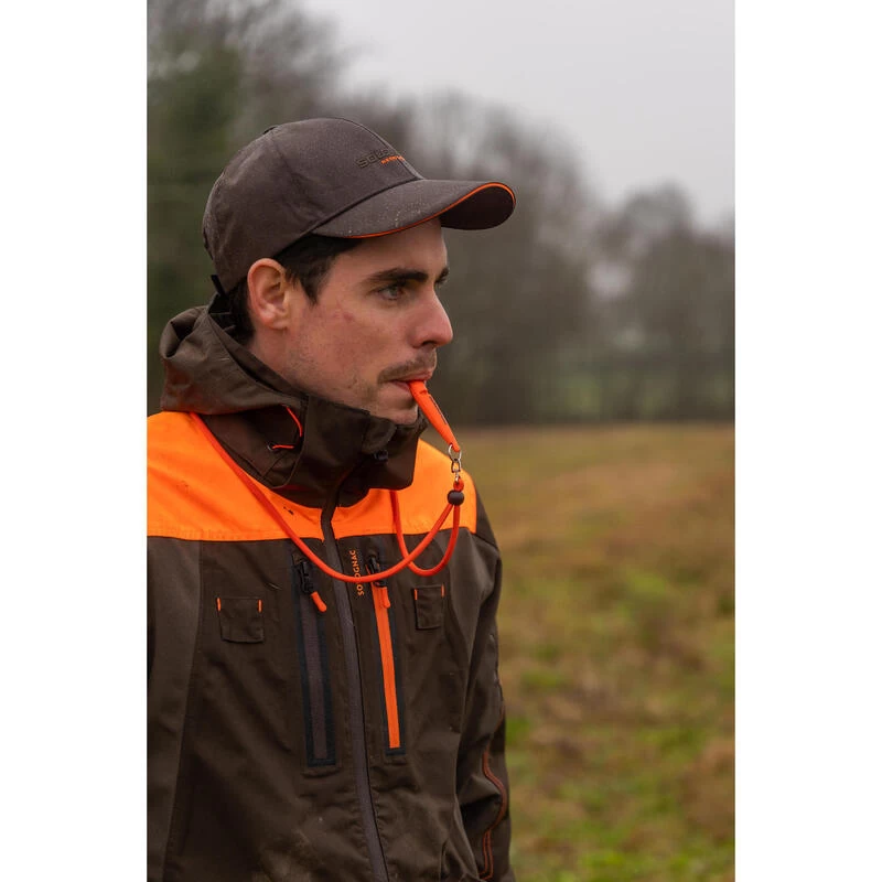 Waterdichte Jagerspet 500 Kastanjebruin 2 Waterdichte Jagerspet 500 Kastanjebruin - Afbeelding 2