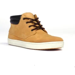 Tribord Waterdichte Leren Zeilschoenen Voor Heren 500 -Trend Kledij Verkoop waterdichte leren zeilschoenen voor heren 500 oker 3