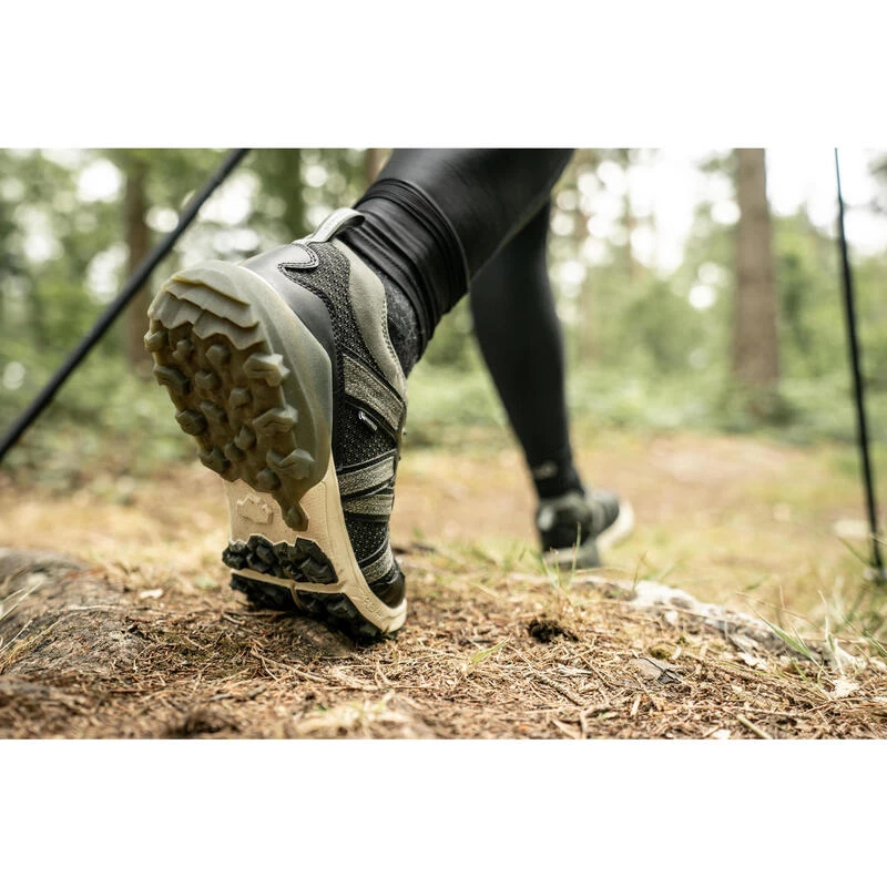 Waterdichte Schoenen Voor Nordic Walking NW 580 Kaki 10 Waterdichte Schoenen Voor Nordic Walking NW 580 Kaki - Afbeelding 10