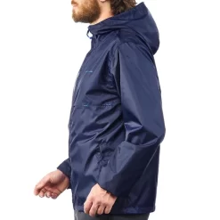 Quechua Winddichte En Waterafstotende Wandeljas Raincut Rits Heren -Trend Kledij Verkoop winddichte en waterafstotende wandeljas raincut rits heren 5