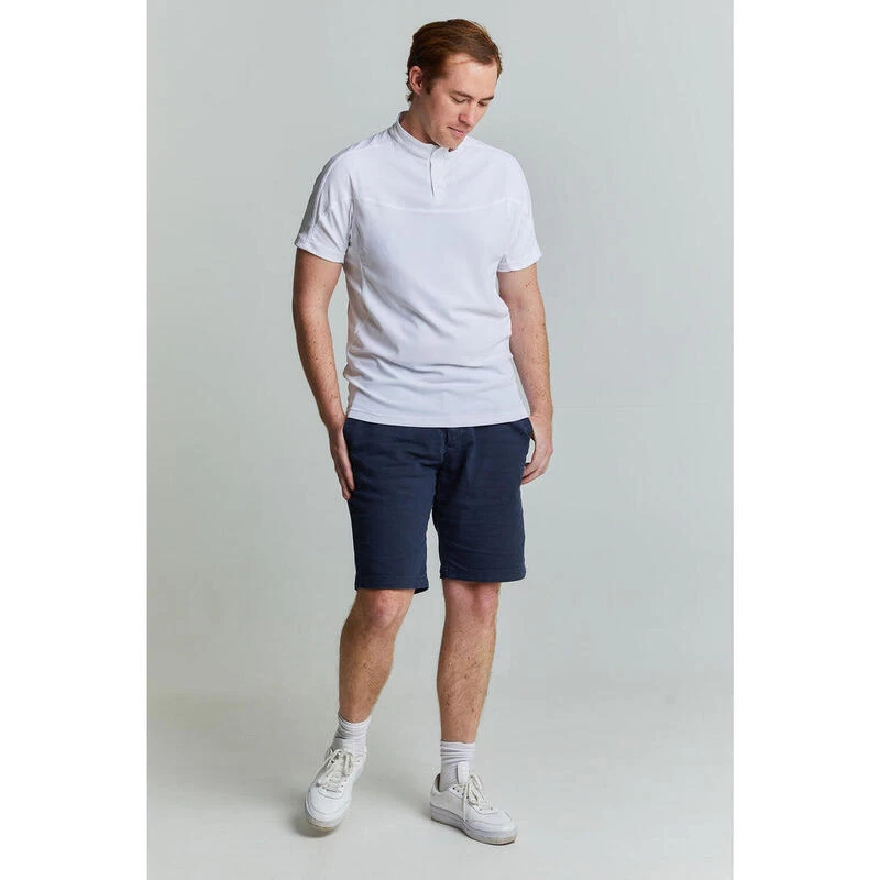 Witte Golfpolo Untraced Voor Heren 3 Witte Golfpolo Untraced Voor Heren - Afbeelding 3