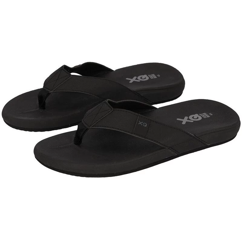 XQ | Teenslipper Heren | Cushioned | Zwart | Flip Flops Heren | 1 XQ | Teenslipper Heren | Cushioned | Zwart | Flip Flops Heren |