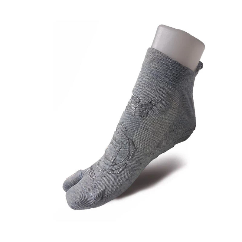 Yogasokken 1 Vinger Volwassenen Voor Gym Antislip Grijs 1 Yogasokken 1 Vinger Volwassenen Voor Gym Antislip Grijs