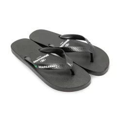 Zwarte Teenslippers Met Antislipzool Voor Heren