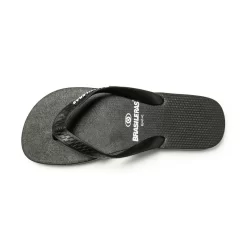 Zwarte Teenslippers Met Antislipzool Voor Heren 9 Zwarte Teenslippers Met Antislipzool Voor Heren -Trend Kledij Verkoop zwarte teenslippers met antislipzool voor heren 4