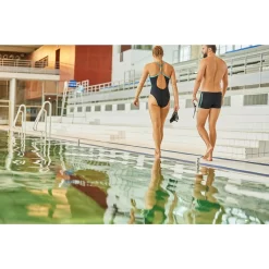 Zwemboxer Voor Heren NEGOMBO -Trend Kledij Verkoop zwemboxer voor heren negombo zwart turquoise 7